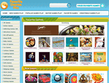 Tablet Screenshot of favoritegamesplay.com